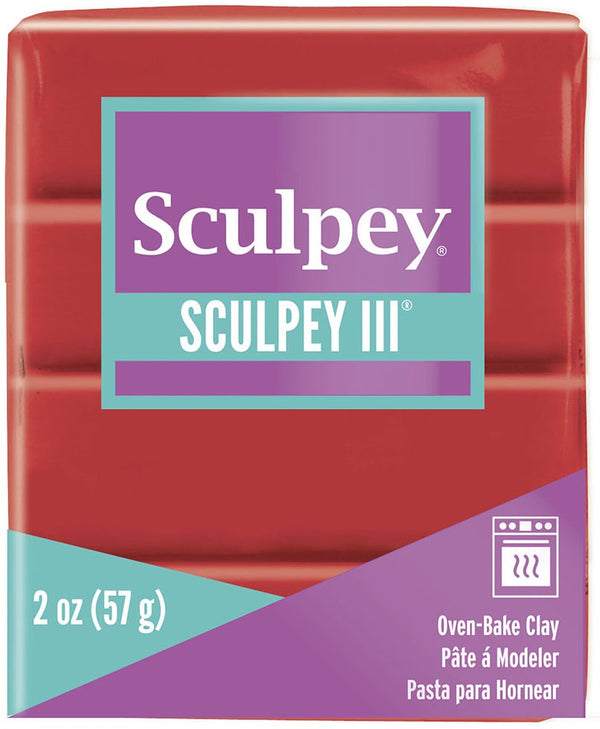 Sculpey III Polymer Clay 2oz - Poppy