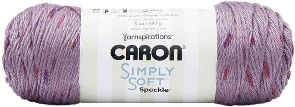 Caron Simply Soft Speckle Yarn - Snapdragon*