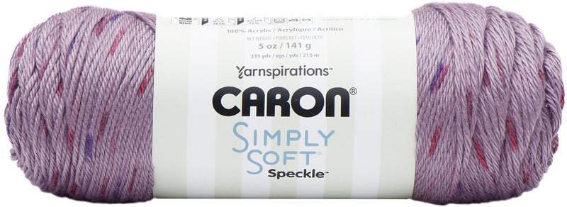 Caron Simply Soft Speckle Yarn - Snapdragon*