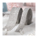 Poppy Crafts Self-adhesive Diamond Rhinestone Ribbon - Diamond 4 Pack