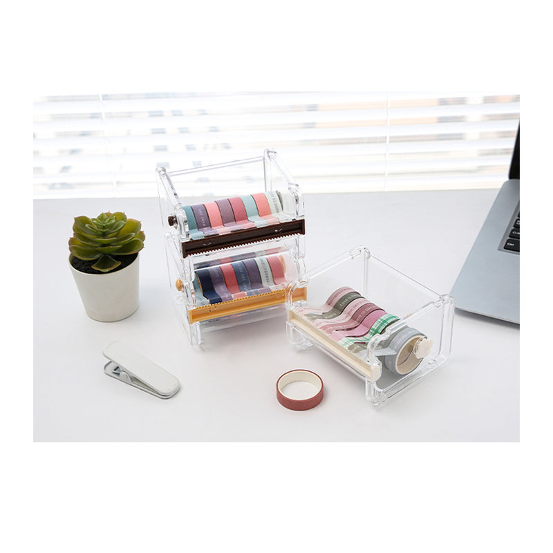Poppy Crafts Stackable Washi Tape Cutter - Apricot