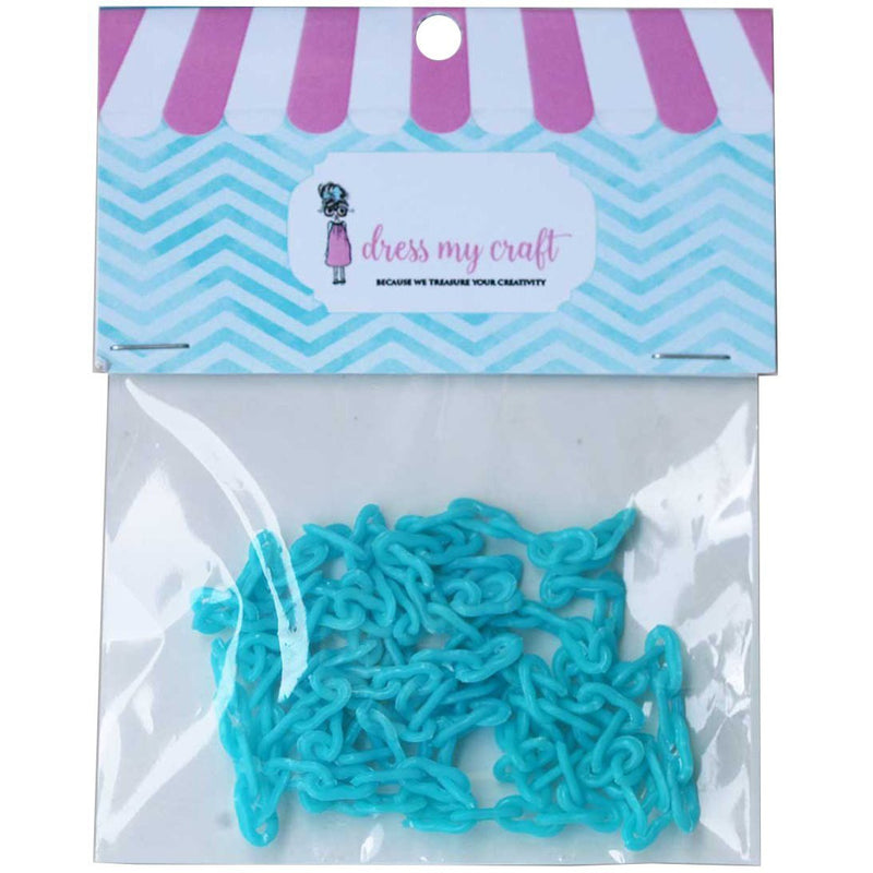 Dress My Craft Acrylic Chain 15" 2 pack - Cool Blue