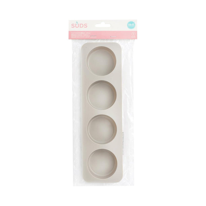 We R Memory Keepers SUDS Soap Maker Mould - Circle 4 Cavity*