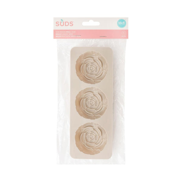 We R Memory Keepers SUDS Soap Maker Mould - Rose, 3 Cavity