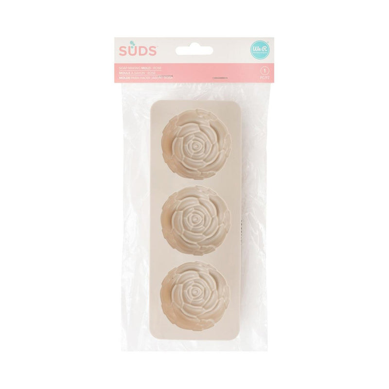 We R Memory Keepers SUDS Soap Maker Mould - Rose, 3 Cavity*