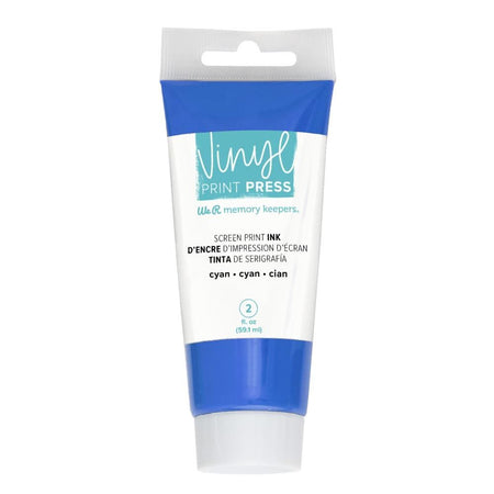 We R Vinyl Print Press Screen Print Ink 2oz (Cyan)^ LIMIT 1 PER ORDER