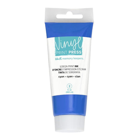We R Vinyl Print Press Screen Print Ink 2oz (Cyan)^ LIMIT 1 PER ORDER
