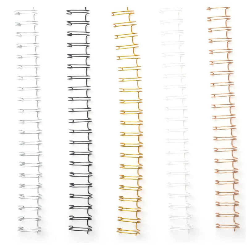 We R Memory Keepers Cinch Binding Wires 30 pack  Metallic