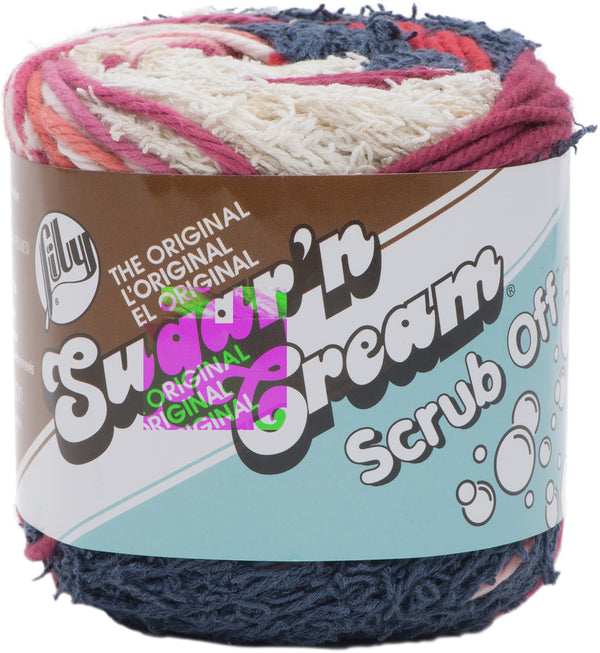 Lily Sugar'n Cream Cotton Yarn - Scrub Off - Beach House 75g