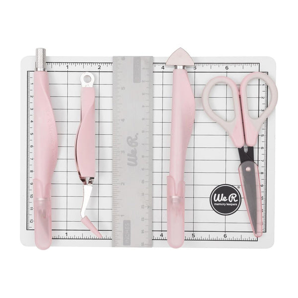 We R Memory Keepers Mini Tool Kit - Pink