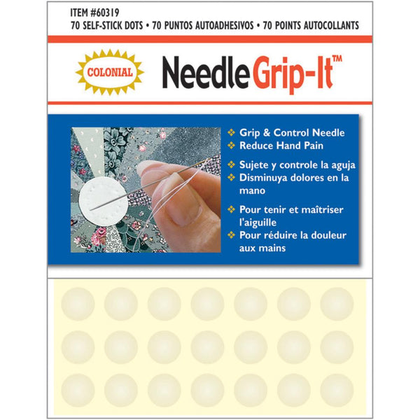 Needle Grip-It Flexible Self-Adhesive Dots 70 pack