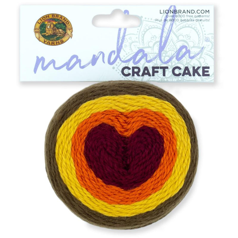 Lion Brand Mandala Craft Cake Yarn - Fall Leaves 35g*