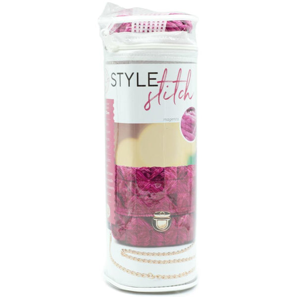 Lion Brand Style Stitch Kit - Magenta