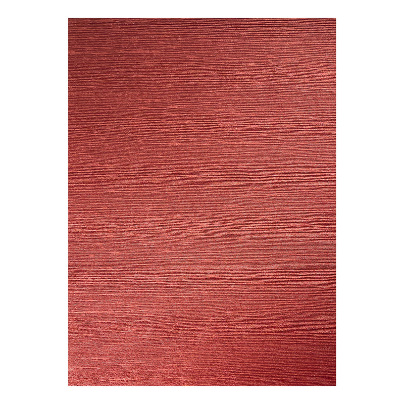 Poppy Crafts Letter Size Premium Textured Cardstock 10 Pack - Brushed Maroon*