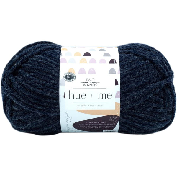Lion Brand Hue & Me Yarn - Peacoat