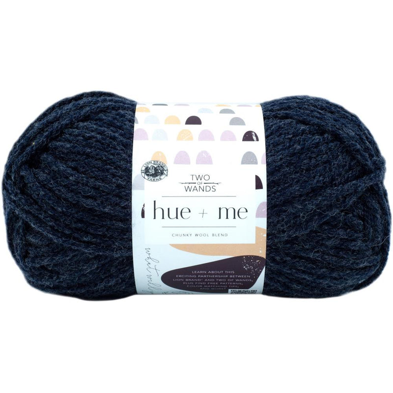 Lion Brand Hue & Me Yarn - Peacoat