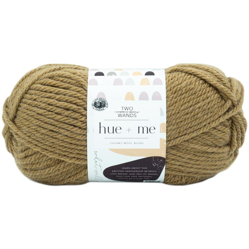 Lion Brand Hue & Me Yarn - Toast