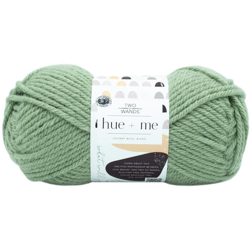 Lion Brand Hue & Me Yarn - Artichoke