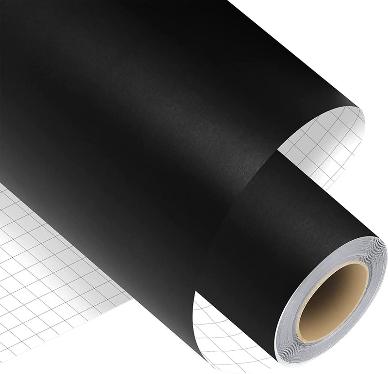 Universal Crafts Adhesive Vinyl Roll - Matte Black - 30.5cm x 1.85m