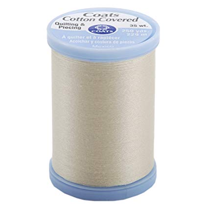 Coats - Cotton Covered Quilting & Piecing Thread 250yd - Natural