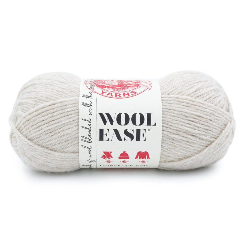Lion Brand Wool-Ease Yarn - Linen
