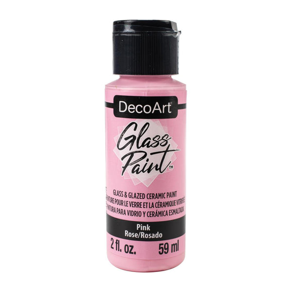 DecoArt Glass Paint 2oz - Pink