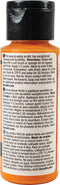 DecoArt Glass Paint 2oz - Orange