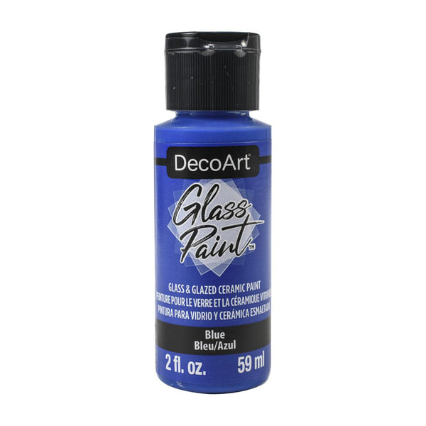 DecoArt Glass Paint 2oz - Blue