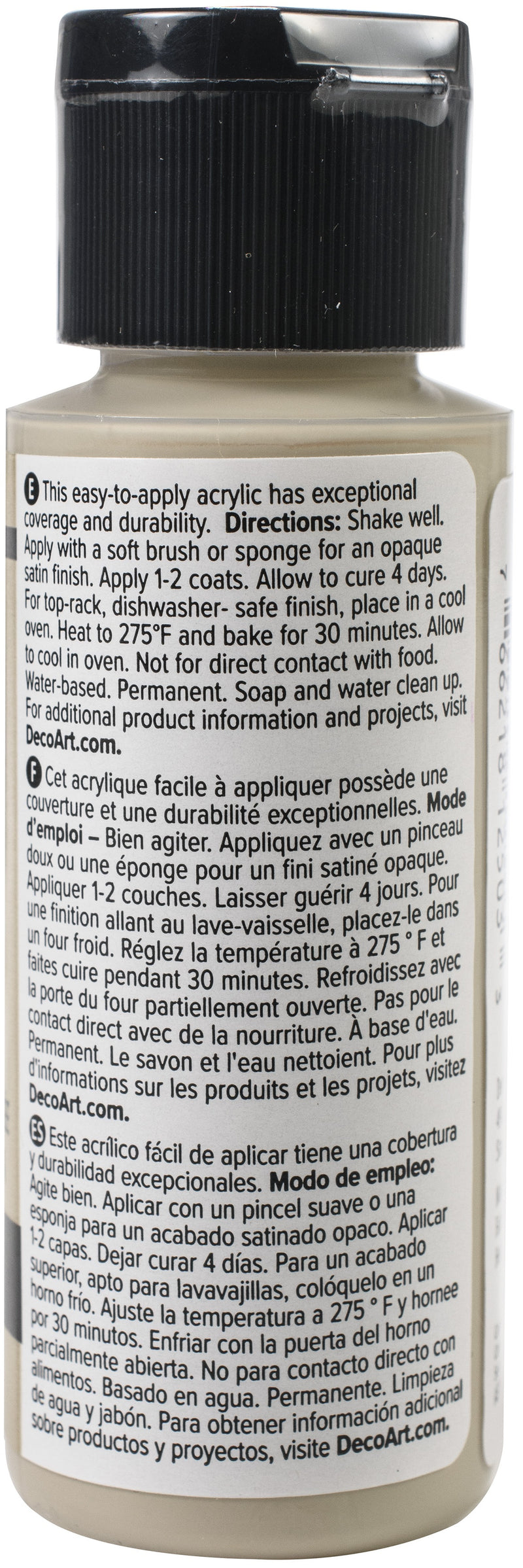 DecoArt Glass Paint 2oz - Beige*
