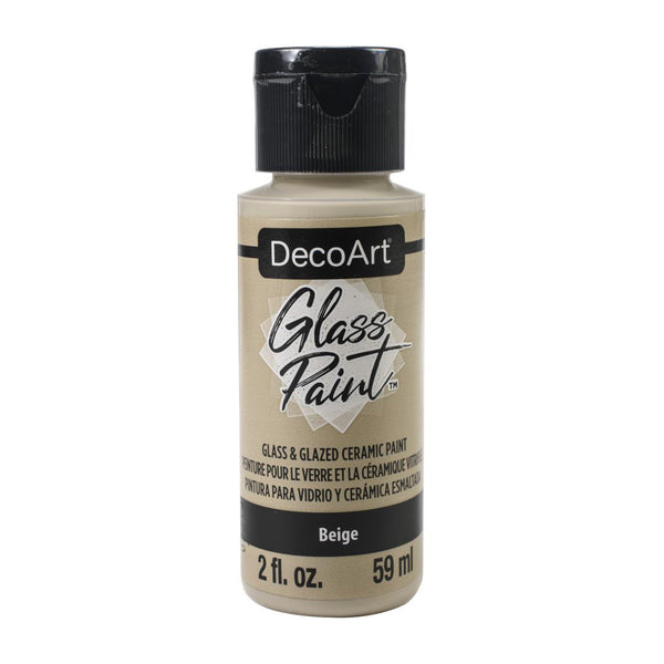DecoArt Glass Paint 2oz - Beige*
