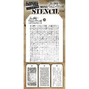 Tim Holtz Mini Layered Stencil Set 3 pack  Set