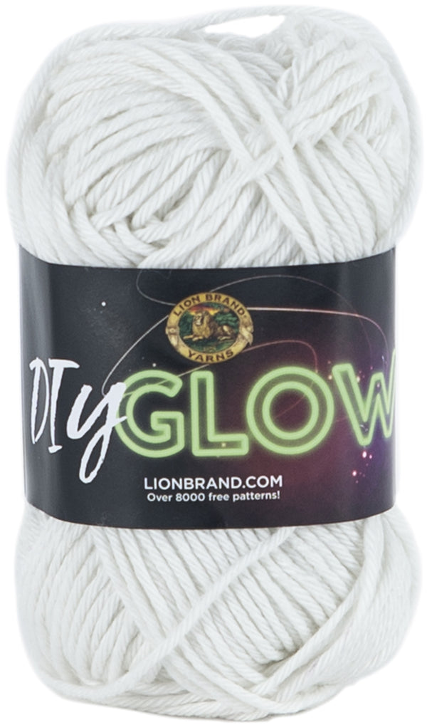 Lion Brand DIY Glow Yarn - Natural