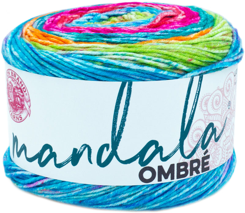 Lion Brand Mandala Ombre Yarn - Happy