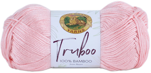 Lion Brand Truboo Yarn - Light Pink 100g