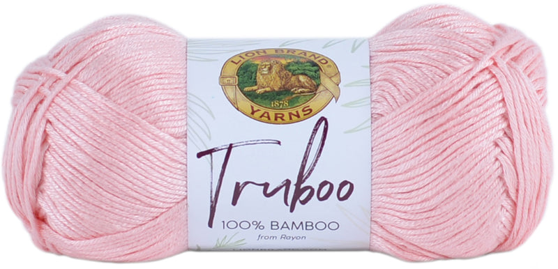 Lion Brand Truboo Yarn - Light Pink 100g