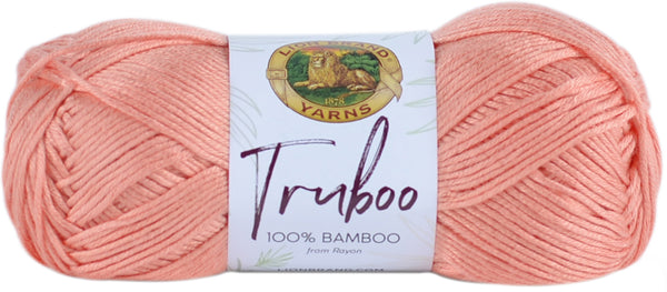 Lion Brand Truboo Yarn - Coral 100g