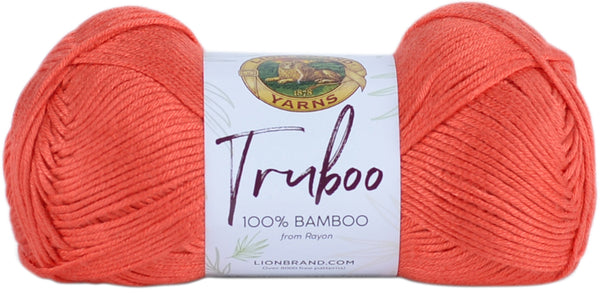 Lion Brand Truboo Yarn - Scarlet 100g