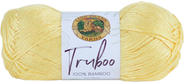 Lion Brand Truboo Yarn - Yellow 100g