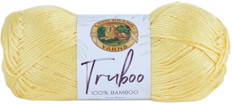 Lion Brand Truboo Yarn - Yellow 100g