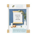 DCWV Hanger Frame Letter board 16"x20" With Letters 188/Pkg - Black*