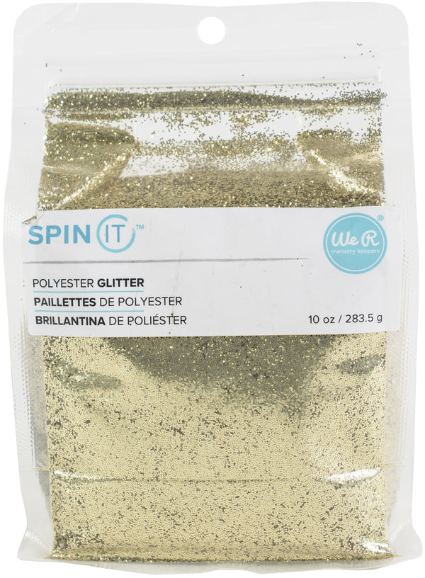We R Memory Keepers Spin It Fine Glitter 10oz - Gold