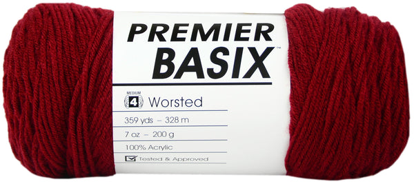 Premier Yarns Basix Yarn - Garnet 200g