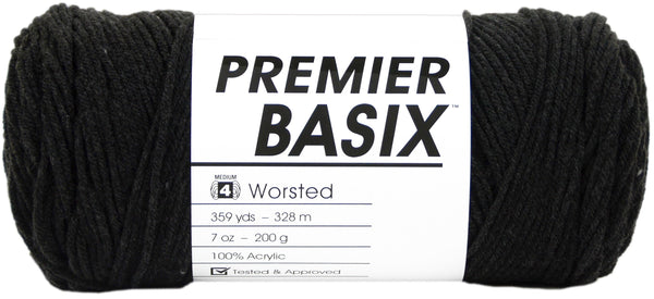 Premier Yarns Basix Yarn - Charcoal 200g