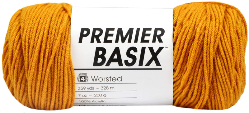 Premier Yarns Basix Yarn - Goldenrod 200g