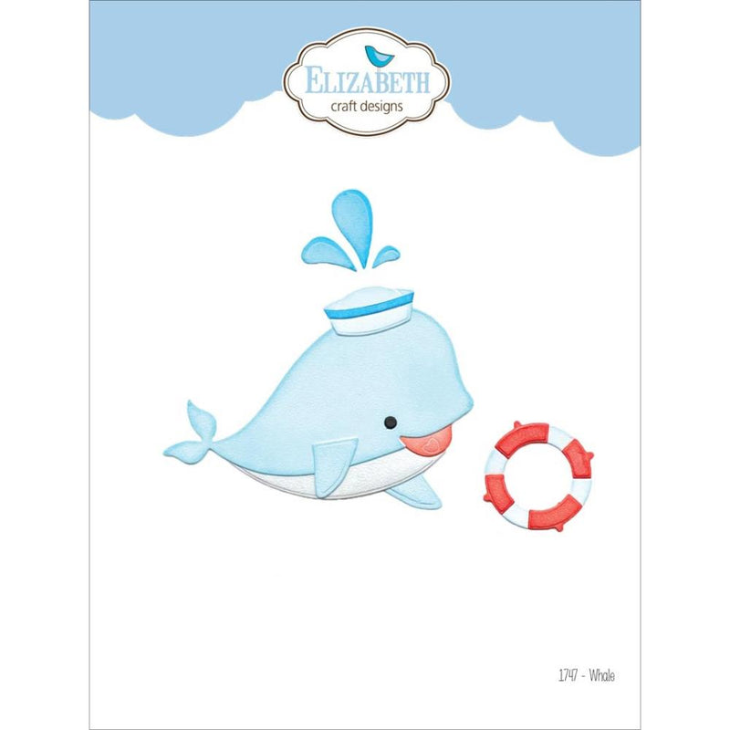 Elizabeth Craft Metal Die - Whale*