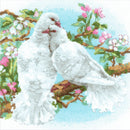 RIOLIS Counted Cross Stitch Kit 9.75"X9.75" - White Doves (14 Count)