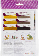 RIOLIS Counted Cross Stitch Kit 6"X7" - The Leaf Gatherer (14 Count)*