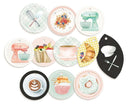 Around The Table Double-Sided Cardstock Tags 11/Pkg -