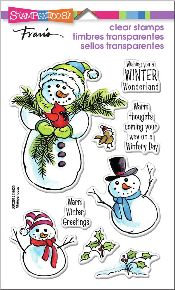 Stampendous Perfectly Clear Stamps - Wintery Day*