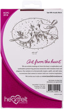 Heartfelt Creations Cling Rubber Stamp Set - Snowy Pines Cardinals*